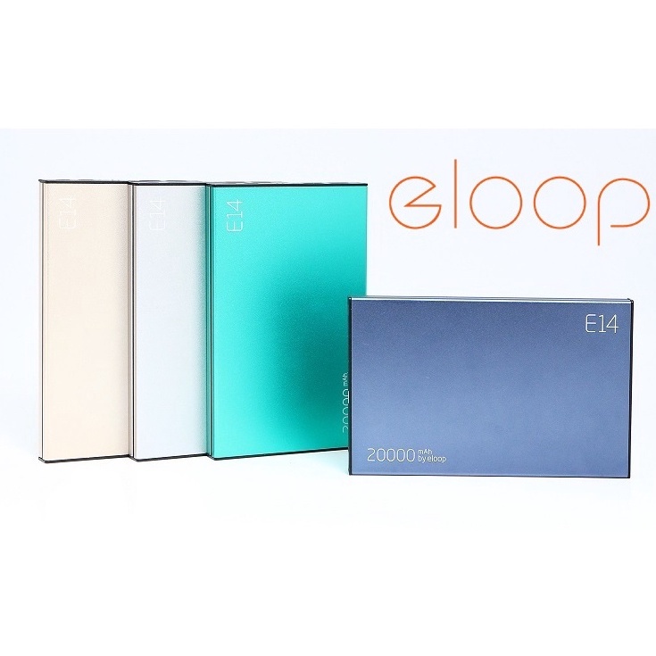 E14 Power Bank แบตสำรอง ความจุ 20000mAh พร้อมสายชาร์จ พาวเวอร์แบงค์ แบตเตอรี่สํารอง