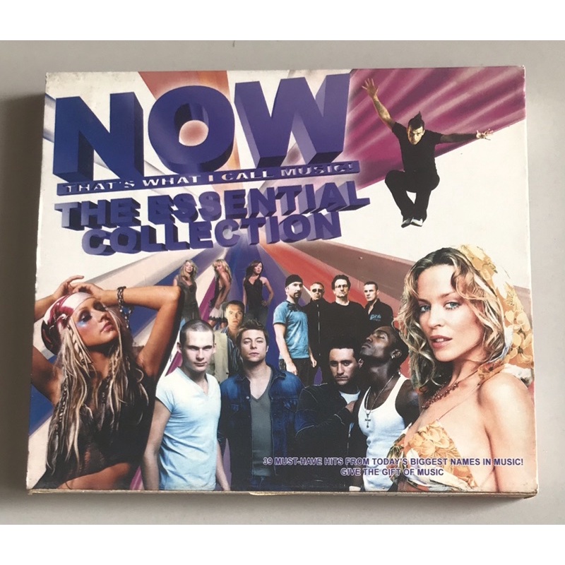 ซีดีเพลง ของแท้ มือ 2 สภาพดี...250 บาท รวมศิลปิน อัลบั้ม "Now That's What I Call Music!The Essential Collection”(2CD)