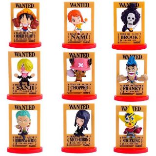 ชุดโมเดล One piece ชุดประกาศจับ Wanted น่ารักมาก ๆ มี 9 ตัวในชุด แฟนวันพีซห้ามพลาด

ราคาชุดละ 640 บาท🏦