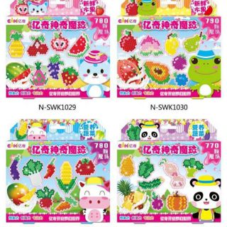 พร้อมส่ง...ลูกปัดน้ำมหัศจรรย์  ชุดผักผลไม้ 700-+pcs