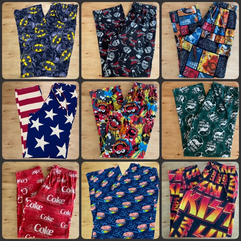 3/6 กางเกงอยู่บ้าน กางเกงนอนขายาว pyjamas หน้าหนาว คอตคอน สำลี ผ้านิ่ม