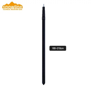 SNOWLINE LIGHT WEIGHT CARBON POLE 180 - 210 CM.