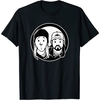 เสื้อยืด ผ้าฝ้าย พิมพ์ลาย Jay and Silent Bob Just Jay and Silent Bob แฟชั่นฤดูร้อน สําหรับผู้ชาย