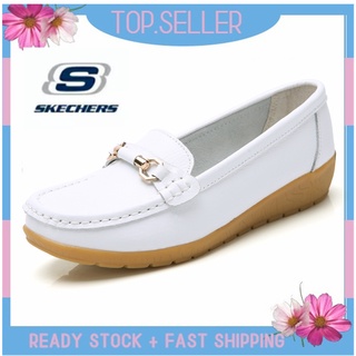 [พร้อมส่ง] *Skechers__go Walk Arch Fit รองเท้าแตะโลฟเฟอร์ ส้นแบน แบบสวม สําหรับผู้หญิง ผู้ชาย