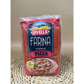 ฟารีน่า พิซซ่า ฟลาวร์ (แป้งสาลีสำหรับทำพิอซ่า) (ตราดีเวลล่า) Farina Pizza Flour (Divella (R) Farina Pizza Flour (Wheat P