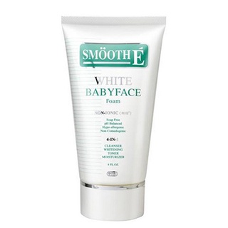 SMOOTH E WHITE BABYFACE FOAM สมูทอีโฟมล้างหน้า 4 FL.OZ