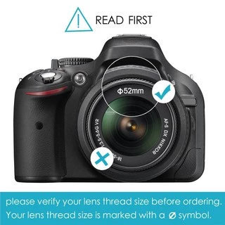 📷 ฝาปิดหน้าเลนส์ Lens Cap Nikon 📷 แบบบีบกลาง ฝาปิดเลนส์ คุณภาพดี แข็งแรง ฝาปิดกล้อง ฝาเลนส์ ฝา Lens