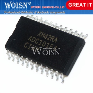 ตัวแปลงอะนาล็อกเป็นดิจิทัล ADC10154CIWM ADC10154 SOIC-24 1 ชิ้น