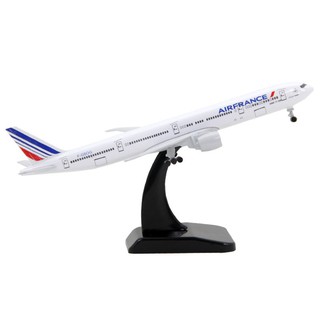 [20CM] โมเดลเครื่องบิน Air France  มีล้อ และขาตั้งโชว์ สวย - ของขวัญ ของสะสม ของตั้งโชว์ เสริมฮวงจุ้ย