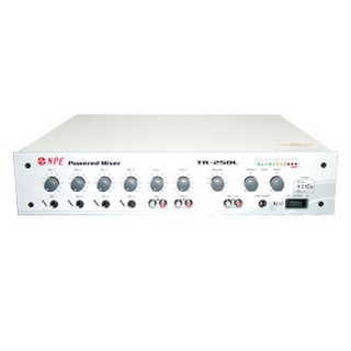 NPE TR-250L เครื่องขยายเสียง Power Mixer 125 Wrms @ 4 OHM 100V