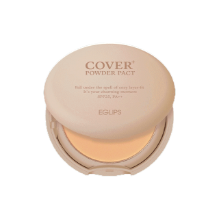 Eglips Cover Powder Pact Plus #อีกลิปส์ (แป้งผสมรองพื้น,แป้งพัฟ)