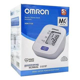 Omron เครื่องวัดความดัน รุ่น HEM 7120 #แถมฟรี Adapter