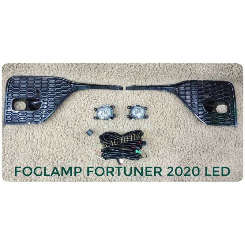 ไฟตัดหมอก fortuner mc 2020 2021 led ไฟสปอร์ตไลท์ fortuner mc  foglamp sportlight fortuner 2020 toyota new fortuner 2020