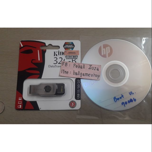 แผ่นบูท+แฟรขไดร้ ps2 opl for ps2 90006