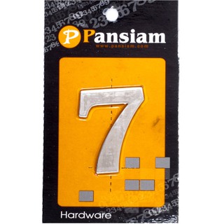 ตัวเลขอารบิค #7 SS PANSIAM AN-750 50 มม. SS  PANSIAM AN-750 50MM SS SS #7 ARABIC NUMBER