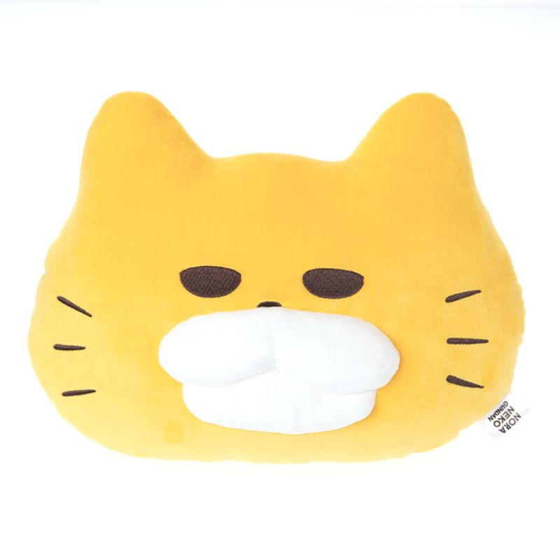 หมอนหน้าแก๊งเหมียวจอมป่วน (Noraneko face pillow)