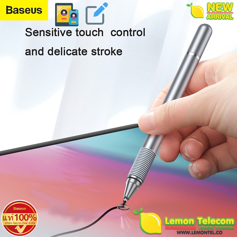โทรศัพท์มือถือ☫▼ปากกาทัชสกรีน ปากกาไอแพด ปากกาแท็บเล็ต Baseus รุ่น Household  Pen  ปากกา Stylus ทัชสกรีน สำหรับแท็บเล็ตท