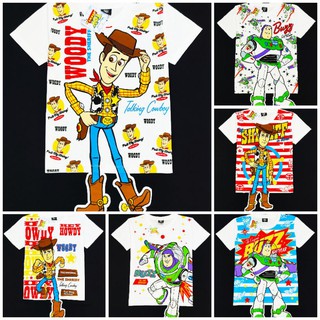 เสื้อยืดเด็ก ทอยสตอรี่ Toy story (ลิขสิทธิ์)