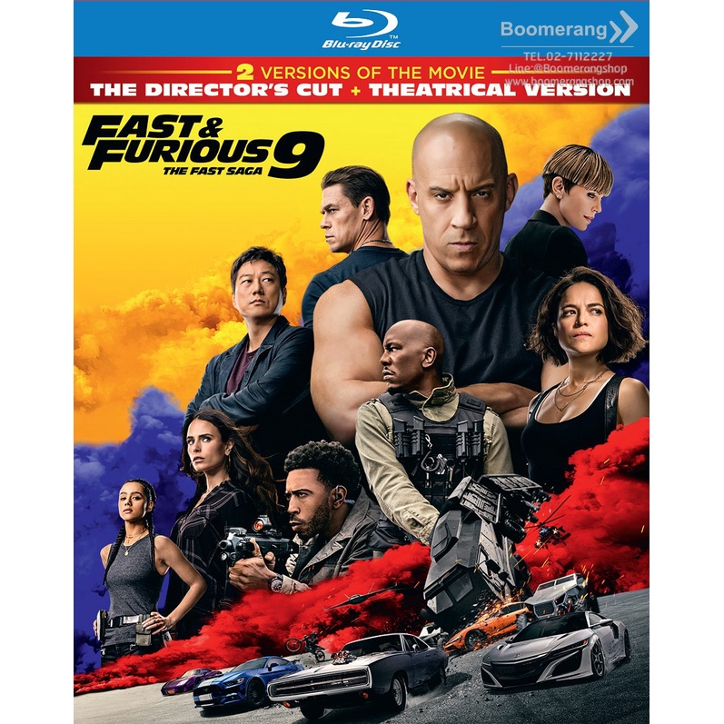 Fast &amp; Furious 9 /เร็ว...แรงทะลุนรก 9 (Blu-ray) (BD มีเสียงไทย มีซับไทย) (Boomeramg) (หนังใหม่)