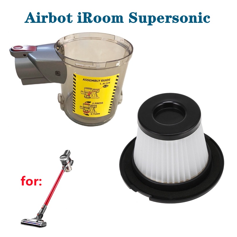 Airbot iRoom1.0 Supersonic1.0 2.0 CV-100 อะไหล่ถังกรองฝุ่น Hepa ไร้สาย แบบเปลี่ยน