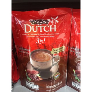 ดัทช์ โกโก้ 3อิน1 พร้อมชง ( ชนิดซอง 22กรัม×5ซอง110กรัม COCOA DUTCH 3NI1 110g.