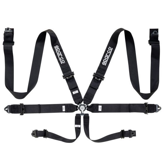 เข็มขัดนิรภัย Sparco 6 Point Club Racer Harness