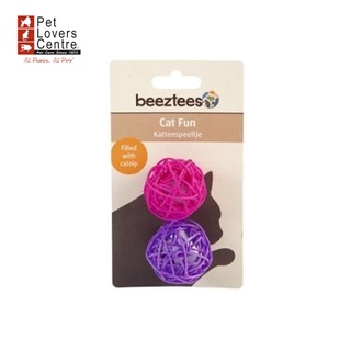 BEEZTEES ของเล่นแมว รุ่น RATTAN BALL W CATNIP