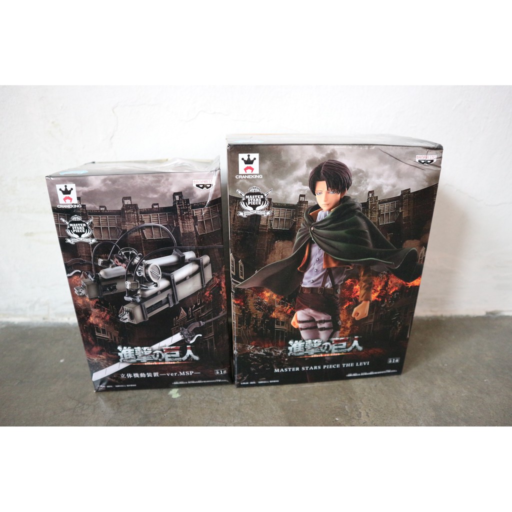 Banpresto Attack on Titan Master Stars Piece Levi