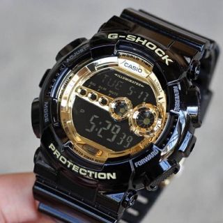 G-Shock GD-100GB-1 ดำทอง