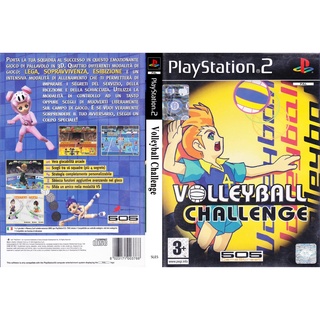 แผ่นเกมส์ PS2 Volleyball Challenge   คุณภาพ ส่งไว (CD)