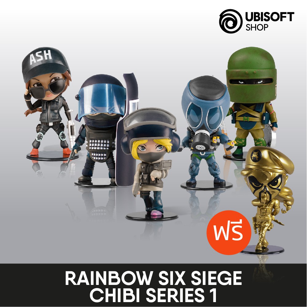 Ubisoft : Rainbow Six Siege Chibi Series 1 SET (6pcs)