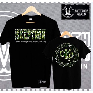 เสื้อยืดสําหรับผู้ชาย❦I.AKP SKEPTRON ลายพราง (DTF PRINT) / เสื้อผ้า/ เสื้อยืดสําหรับผู้ชาย/เสื้ Tqs