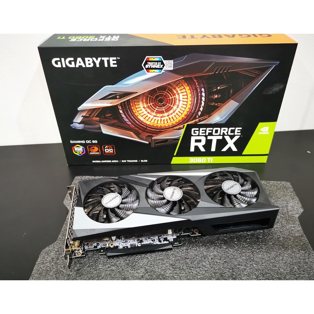 **สินค้ามือ2 สภาพดี Gigabyte RTX 3060 TI Gaming OC 8G GDDR6