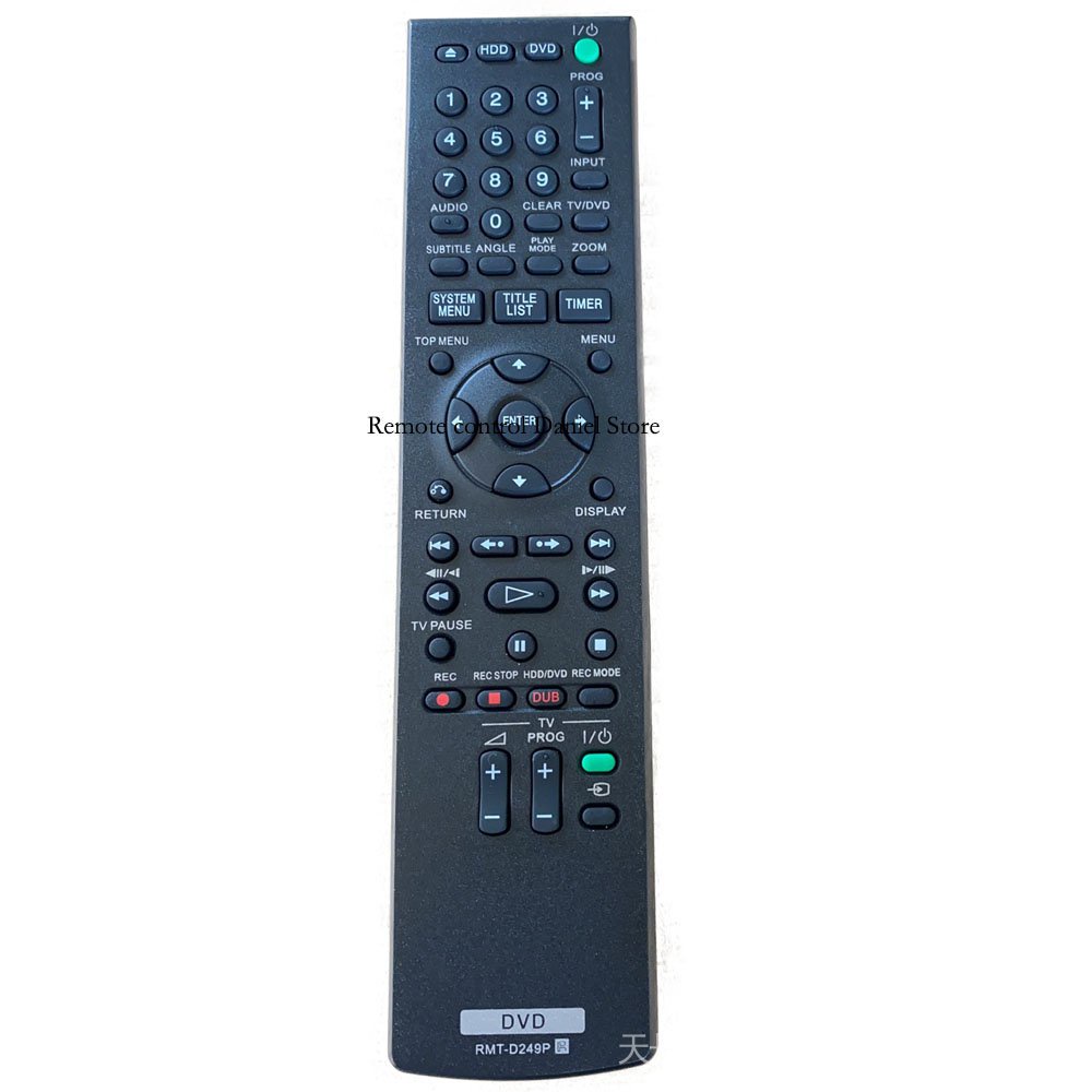 RMT-D249P สําหรับ Sony DVD Recorder รีโมทคอนโทรล RDR-AT100 RDR-AT200 HX680 -HX780 -HX980