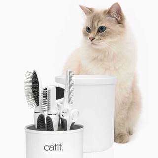 Catit Grooming Kit ชุดดูแล ตัดแต่ง หวี ขนแมว (ขนสั้น, ขนยาว)