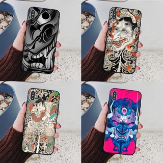 เคสซิลิโคนนิ่ม ลาย Hanya mask tattoo 32FVD สําหรับ Vivo Y71 Y55 Y55S Y81 Y81S Y20 Y21 Y33S Y21S Y30 Y31 2021 2020 Y20i Y20S Y11S Y12S