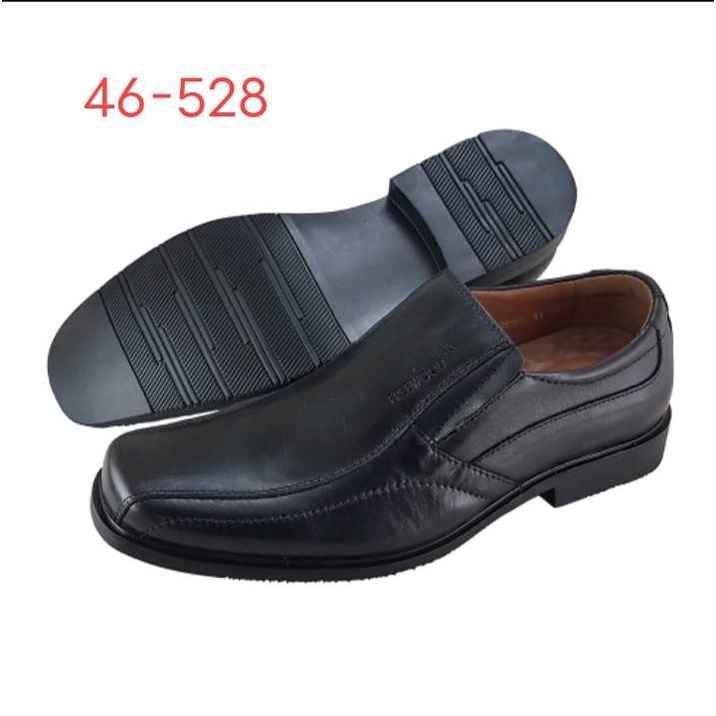 FREEWOOD รองเท้าคัชชู รุ่น 46-528 สีดำ (BLACK)