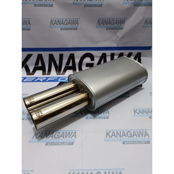 OMEGA ท่อไอเสียรถยนต์ Sebring Branch Bass Gahar ปลายทางเข้าสแตนเลสแห้ง 2 นิ้ว - รูปที่ 2