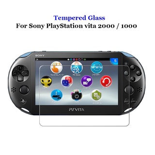 ฟิล์มกระจกนิรภัยกันรอยหน้าจอ 9H 2.5D สําหรับ Sony PlayStation PS Vita 2000 1000 PSV2000 PSV1000