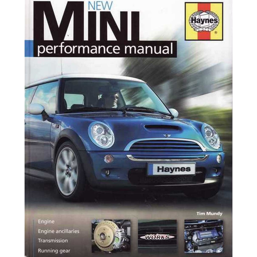 MINI COOPER GEN 1 PERFORMANCE MANUAL - Mini Cooper R50 R52 R53 JCW - Haynes (QR)