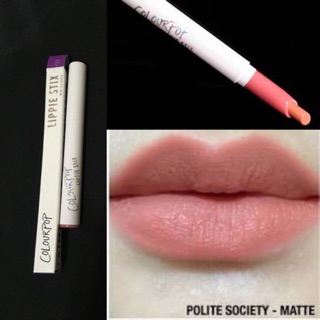 COLOUR POP Lippie Stix matte สี polite society