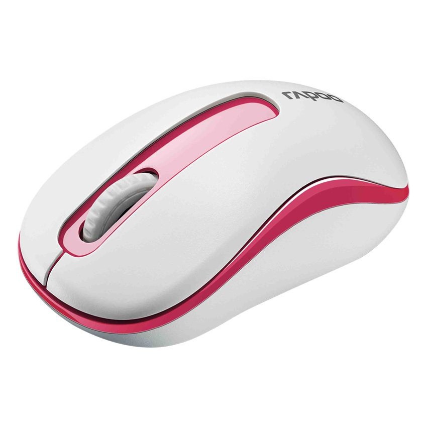 Rapoo Wireless Optical Mouse รุ่น MSM10-GR (Red)