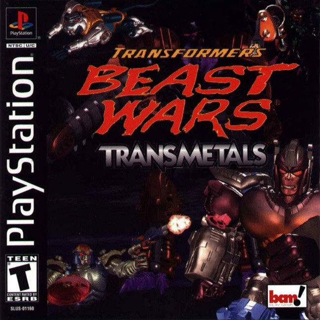 Transformers BEAST WARS TRANSMETALS [PS1 US : 1 Disc]