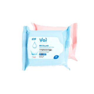 Voi makeup remover wipes ทิชชู่เปียก ทิชชู่เช็ดหน้า ทิชชู่เปียกเช็ดหน้า แผ่นเช็ดเครื่องสำอาง กระดาษเปียกเช็ดเครื่องสำอาง