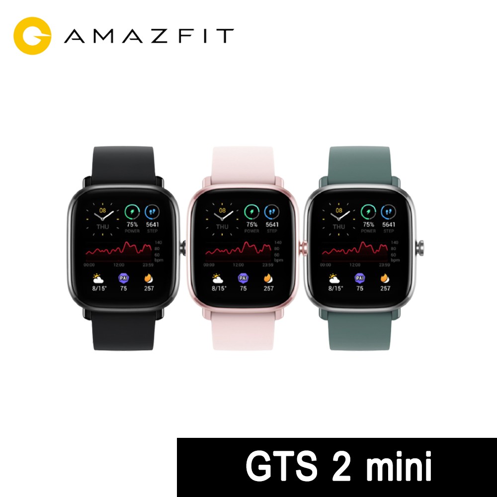 AMAZFIT GTS 2 Mini Smartwatch มี GPS ประกัน 1 ปี รองรับภาษาไทย ผ่อน 0%