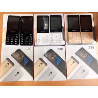 ส่งเร็ว ส่งไว โทรศัพท์มือถือปุ่มกด Nokia 230 ใหม่ล่าสุด ปุ่มกดไทย เมนูไทยจอใหญ่ 2.8’ จอใหญ่กว่า3310