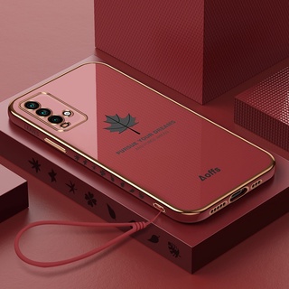 เคส Redmi 9T เคสโทรศัพท์ ขอบตรง เมเปิ้ล หนังนิ่ม เคสโทรศัพท์ FY