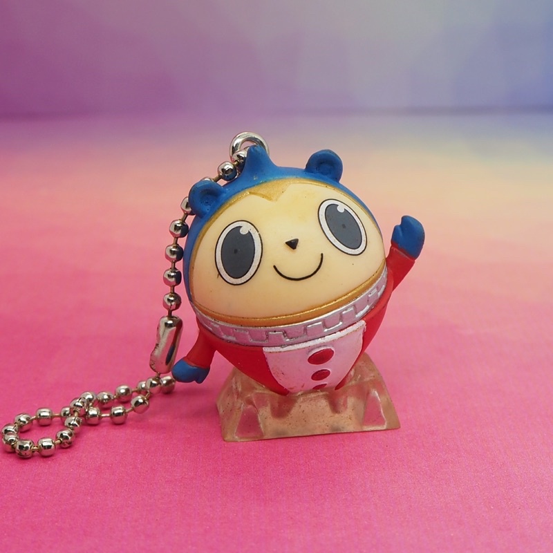 P4 Persona 4 Keychain Mascot Figure Figurine Charm Deformed Mini A Teddie Kuma