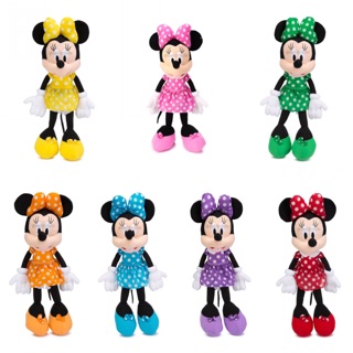 ตุ๊กตา Minnie Mouse มินนี่เม้าส์ Happy Day 12/16นิ้ว มินนี่ มินนี่เม้า มินนี่เมาส์