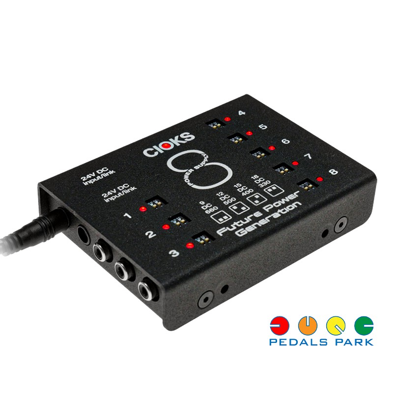 Cioks 8 Expander Power Supply ระบบ Isolate หม้อแปลงสำหรับ Effect กีตาร์ (ต้องใช้คู่กับ Cioks DC7)